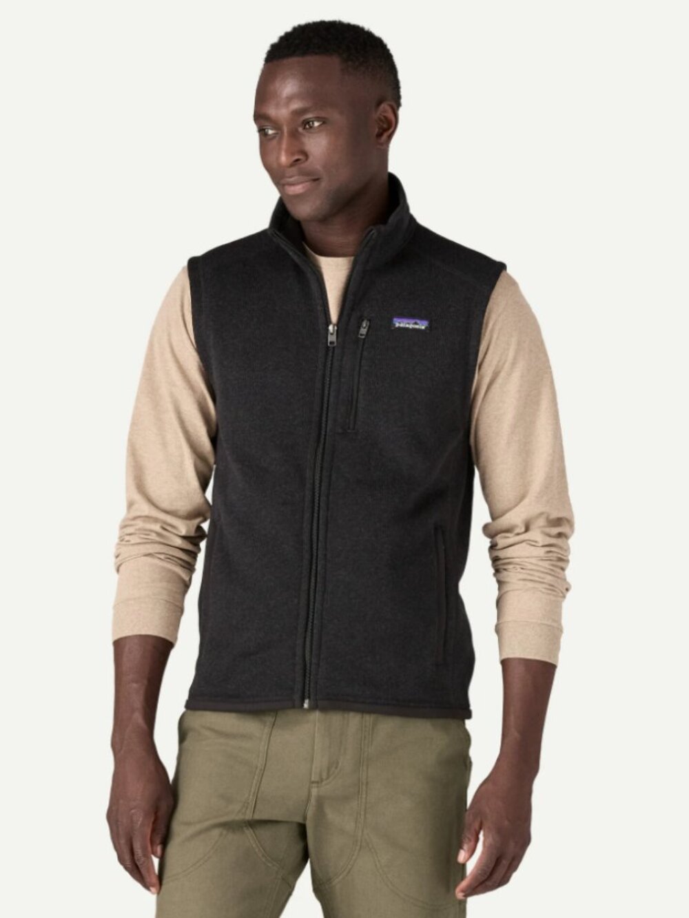 Patagonia Men's Better Sweater Fleece Vest with Full Zip in Black Size XL